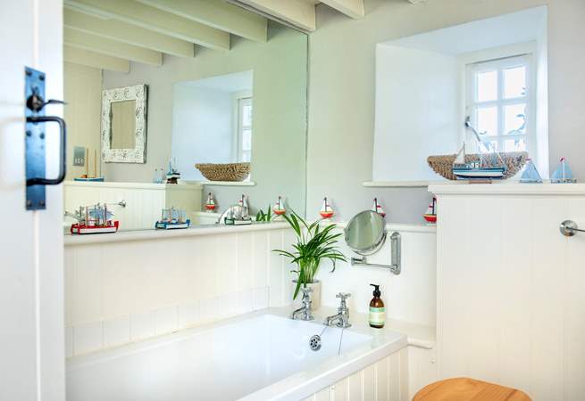 There's a further bathroom and a separate shower-room on the ground floor.