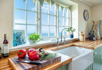 With a view like that, you won't mind being tied to the kitchen sink.