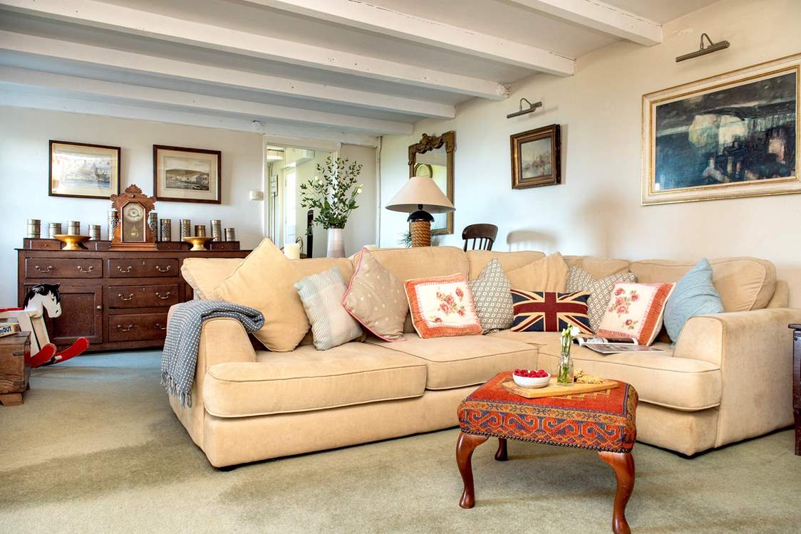 The snug on the ground floor, perfect for some quiet time.