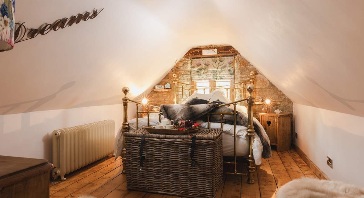 The magical bedroom is the cosiest place to rest.