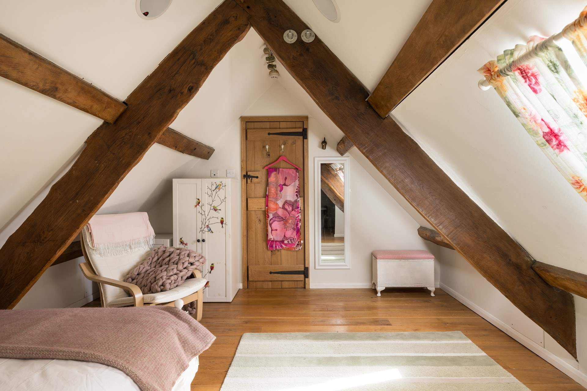 There's lots of space in bedroom four.