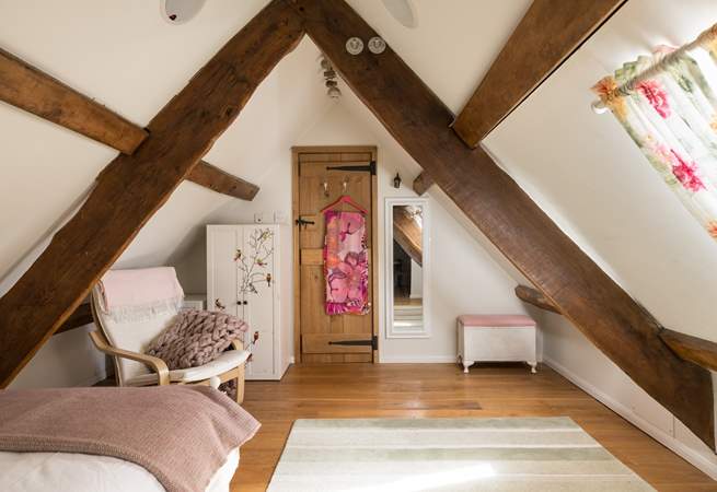 There's lots of space in bedroom four.