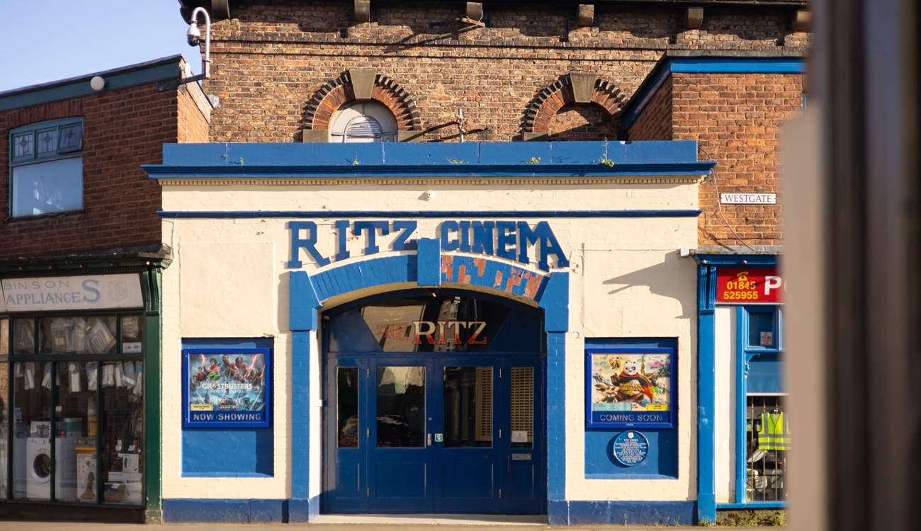 The old Ritz cinema, not many like this in the country.