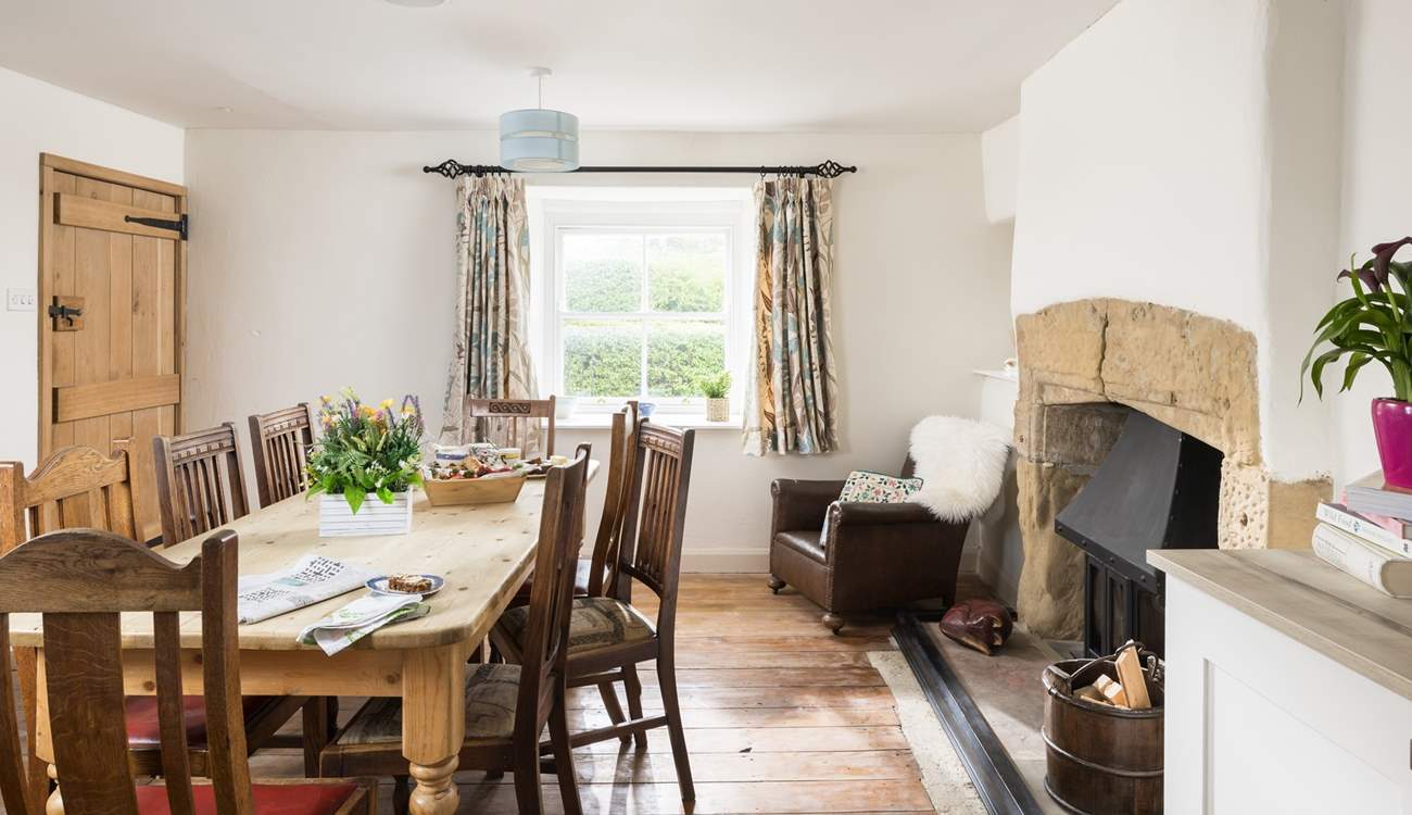 Sit awhile and read the morning papers.