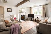 Relax in the cosy sitting-room.