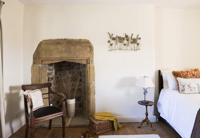 Elegant and stylish, relax in the king-size bed.