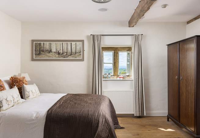 Just look at those views from bedroom one.