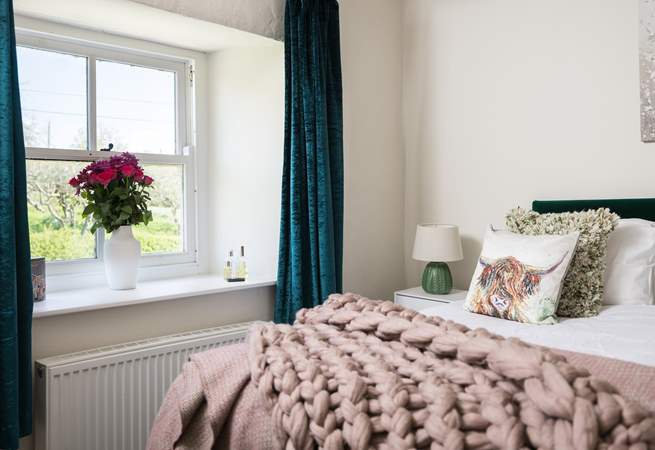 Lie in bed and gaze outside before a day exploring Yorkshire.
