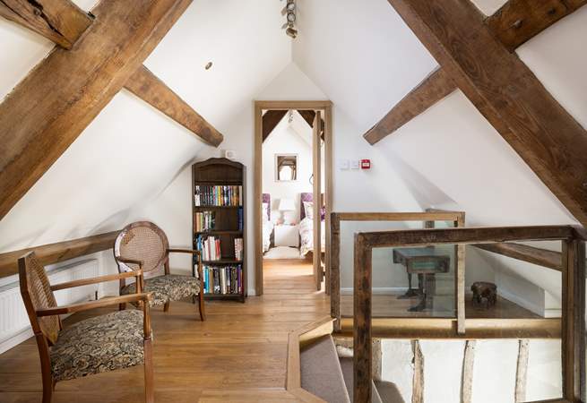 The attic landing, choose a good book and relax.