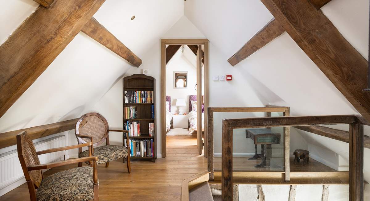 The attic landing, choose a good book and relax.