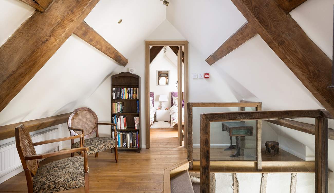 The attic landing, choose a good book and relax.
