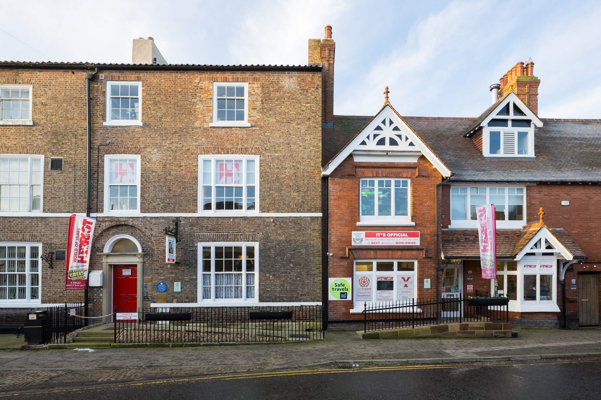 The James Herriot Museum in Thirsk, in the top ten best attractions worldwide !. 