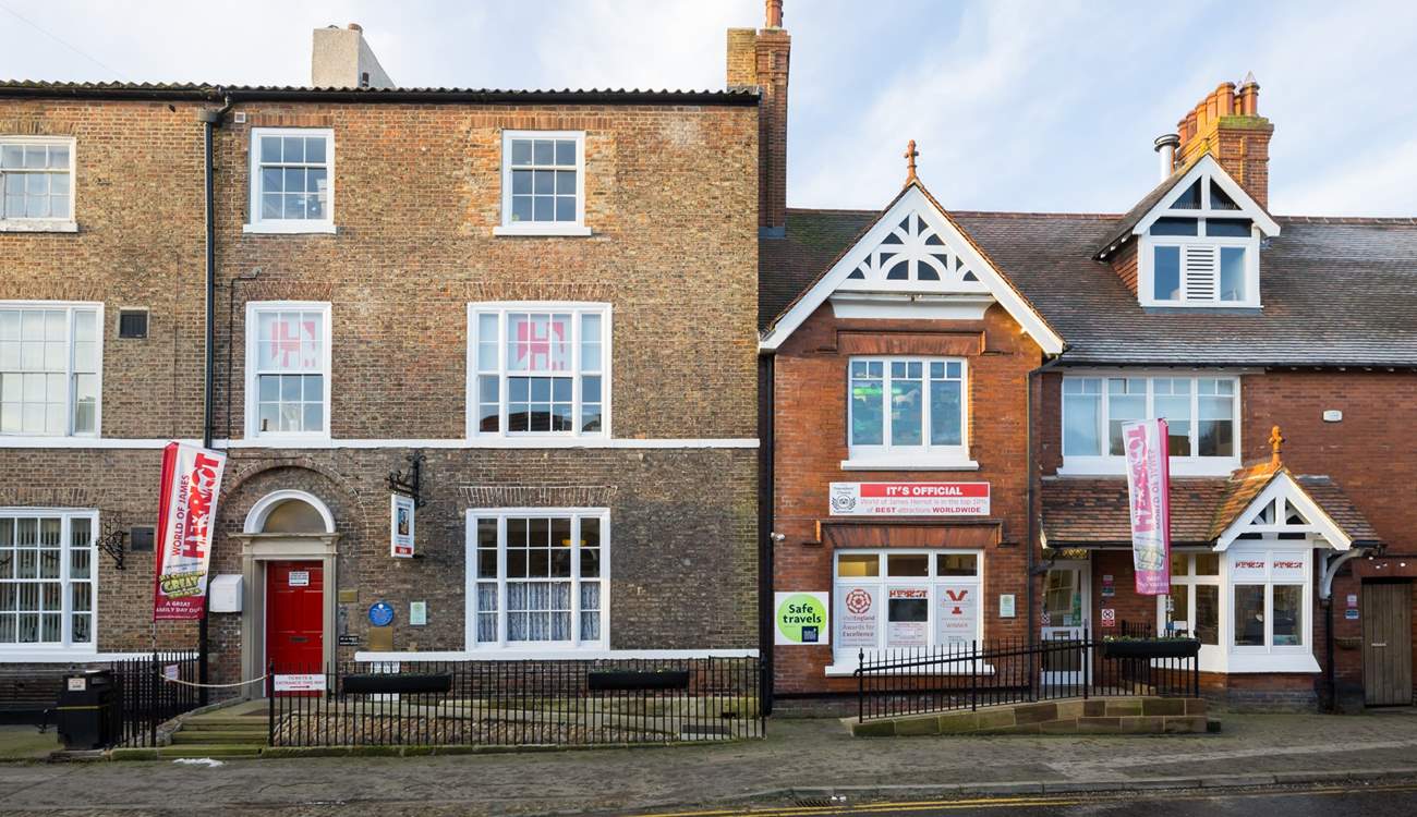 The James Herriot Museum in Thirsk, in the top ten best attractions worldwide !. 