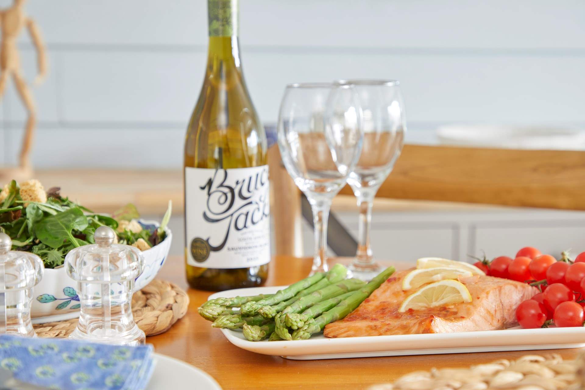 There is so much local produce to try, dinner each night will be delightful.