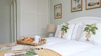 Breakfast in bed - the best way to start the day.