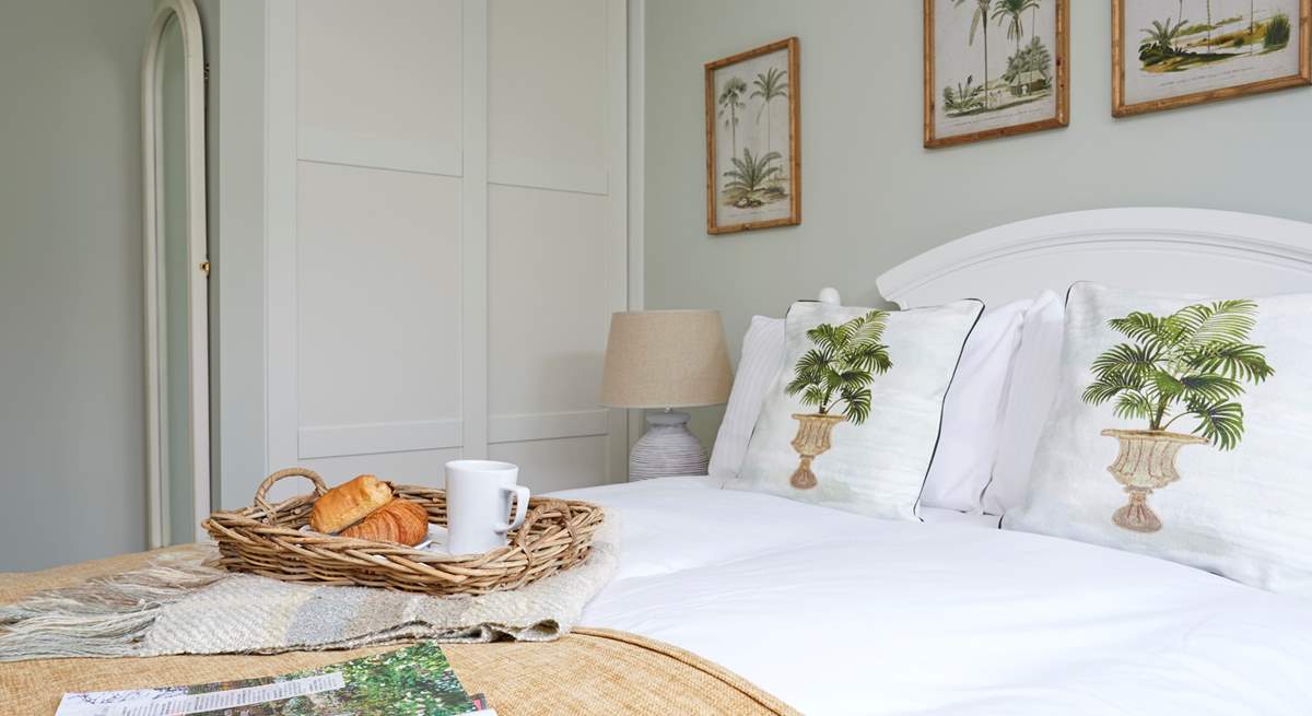 Breakfast in bed - the best way to start the day.