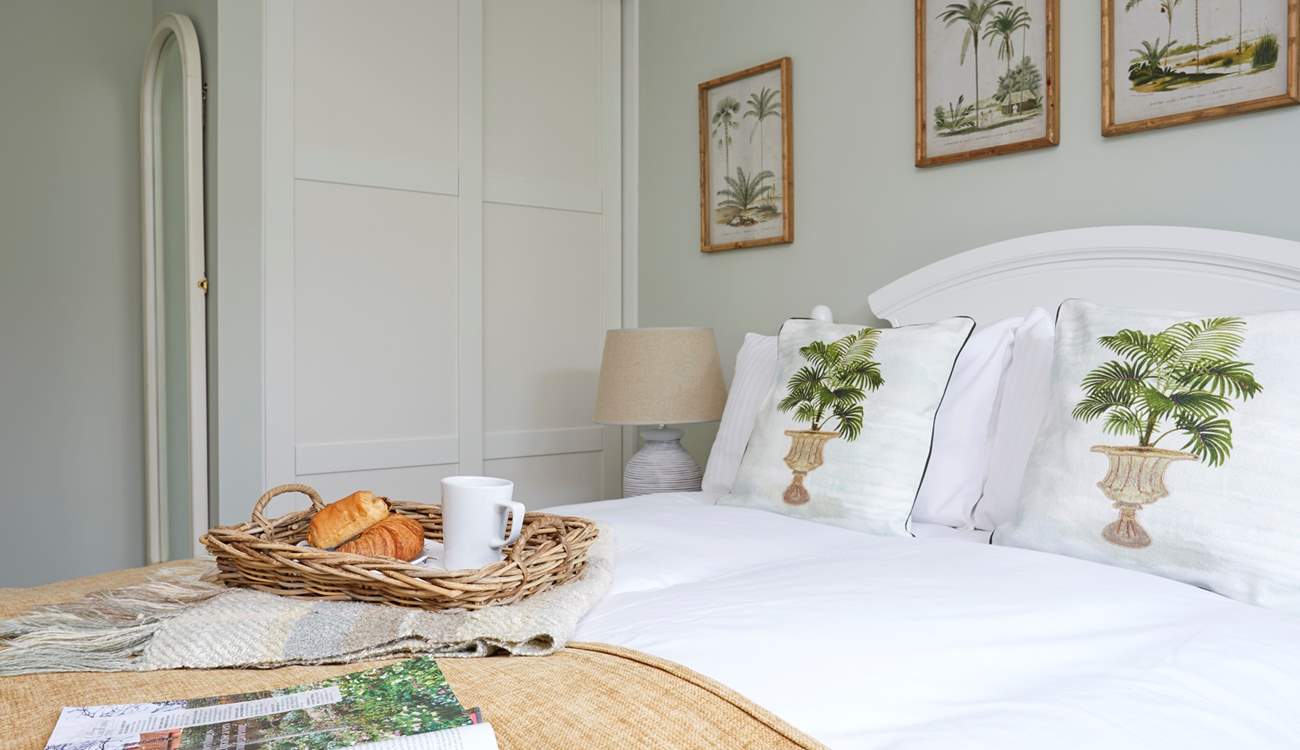 Breakfast in bed - the best way to start the day.