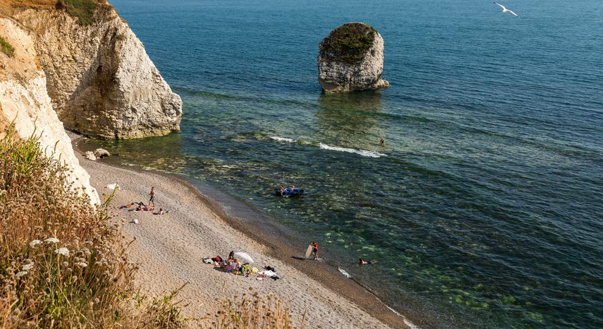 There are plenty of beaches to explore.