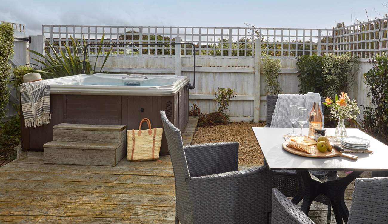 Enjoy your private garden.