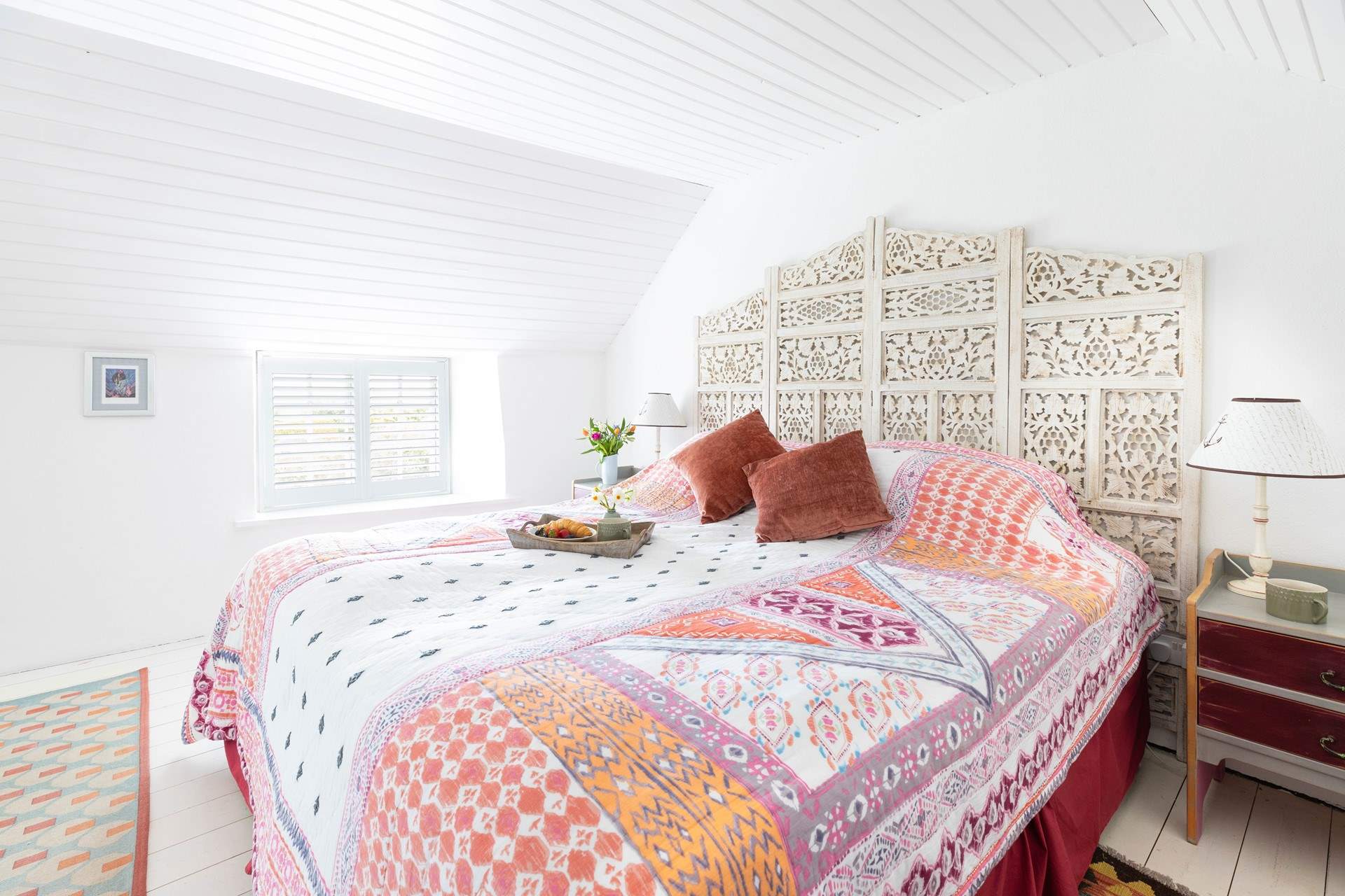 The 'zip and link' bed can be made up as a super-king or twins. 