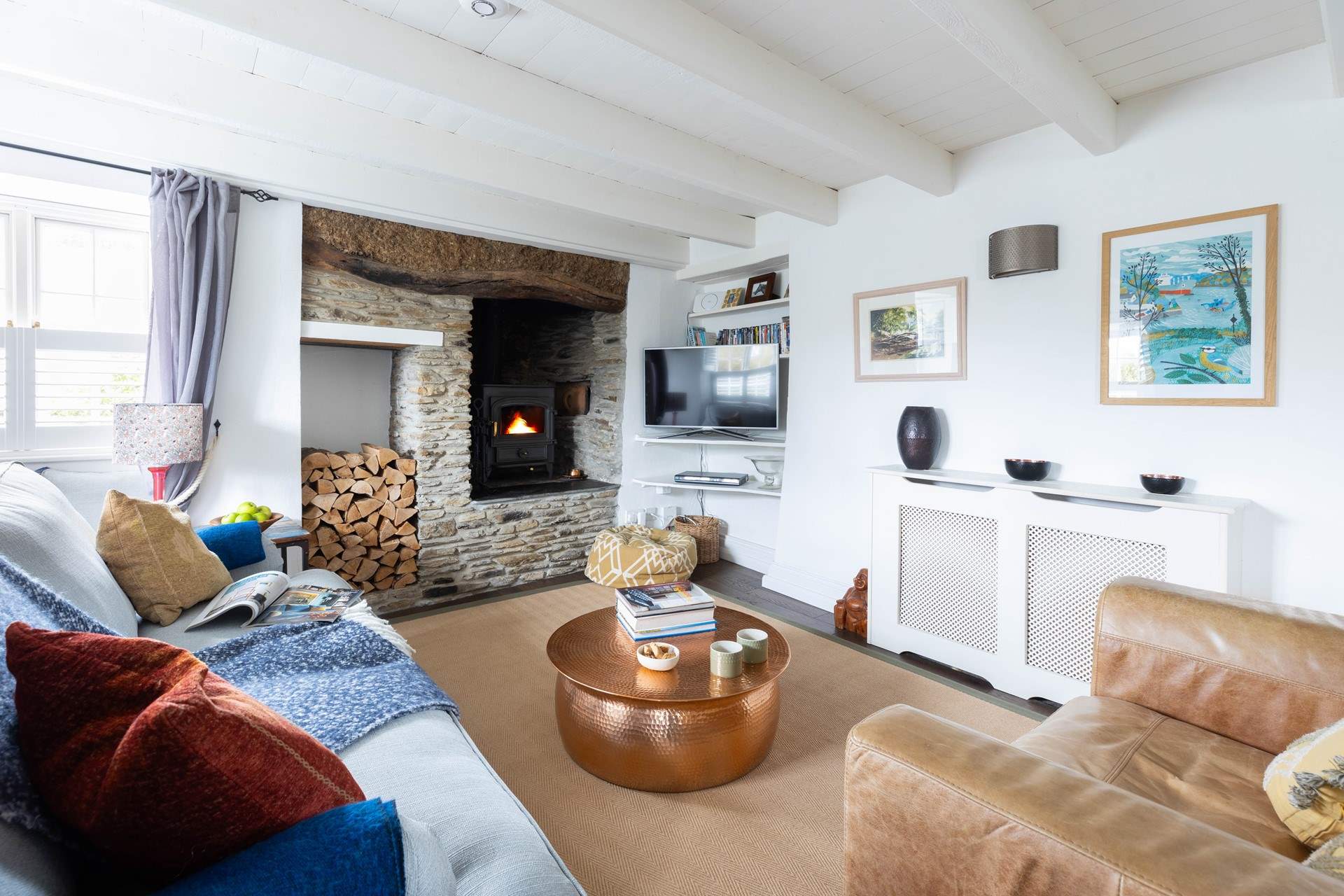 Sophie's Cottage is full of character. 