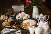 Lay the table with a Yorkshire afternoon tea.