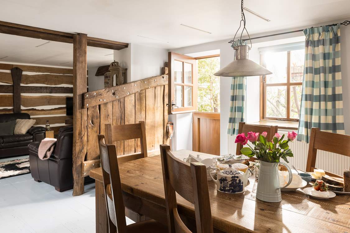 Open the stable-door and let the sunshine flood in.