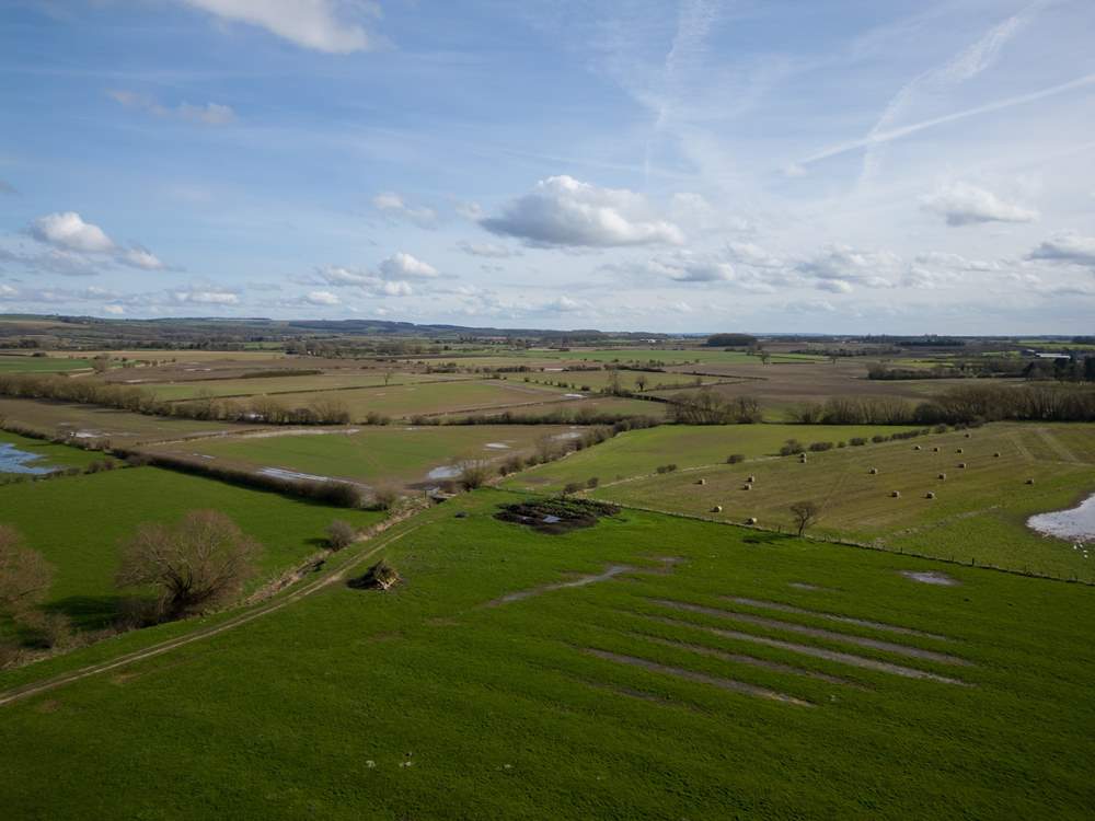 There are miles and miles of walks and cycle tracks cross the Yorkshire Wolds.