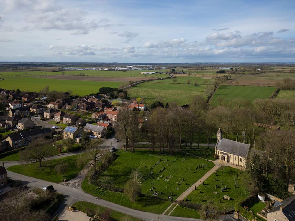 Looking over the Yorkshire Wolds.