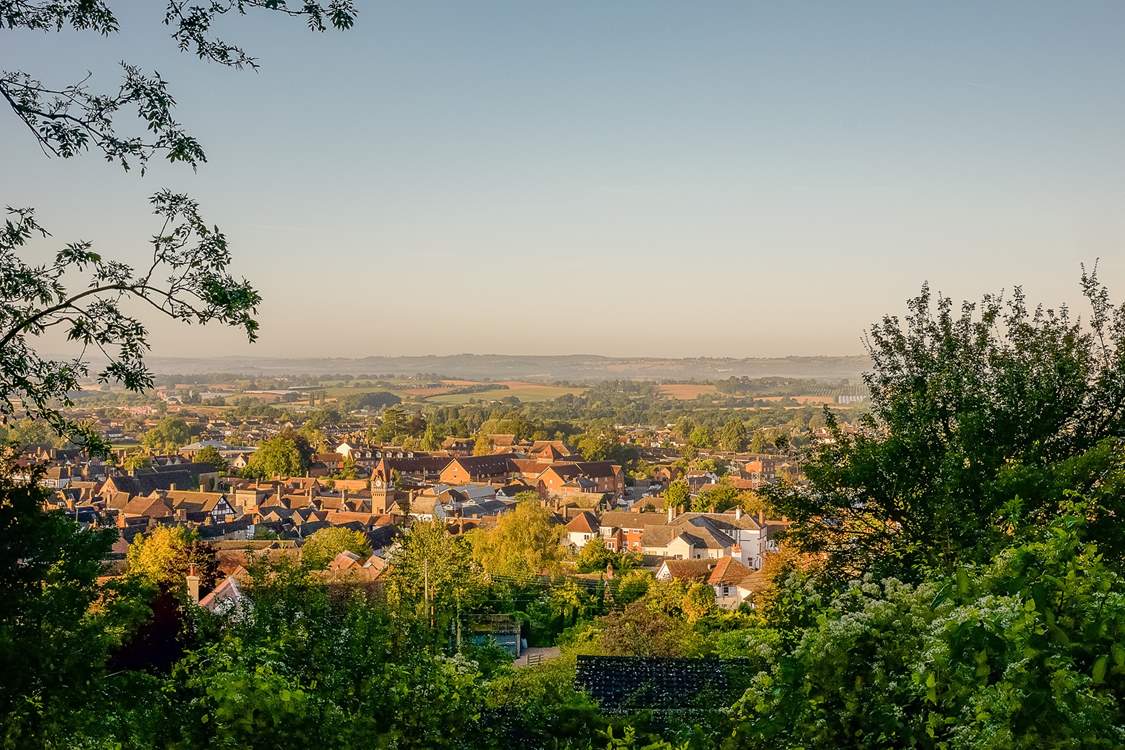 The market town of Ledbury has some charming independent shops to explore.