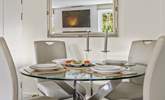 The dining-table can accommodate six guests. - Thumbnail Image