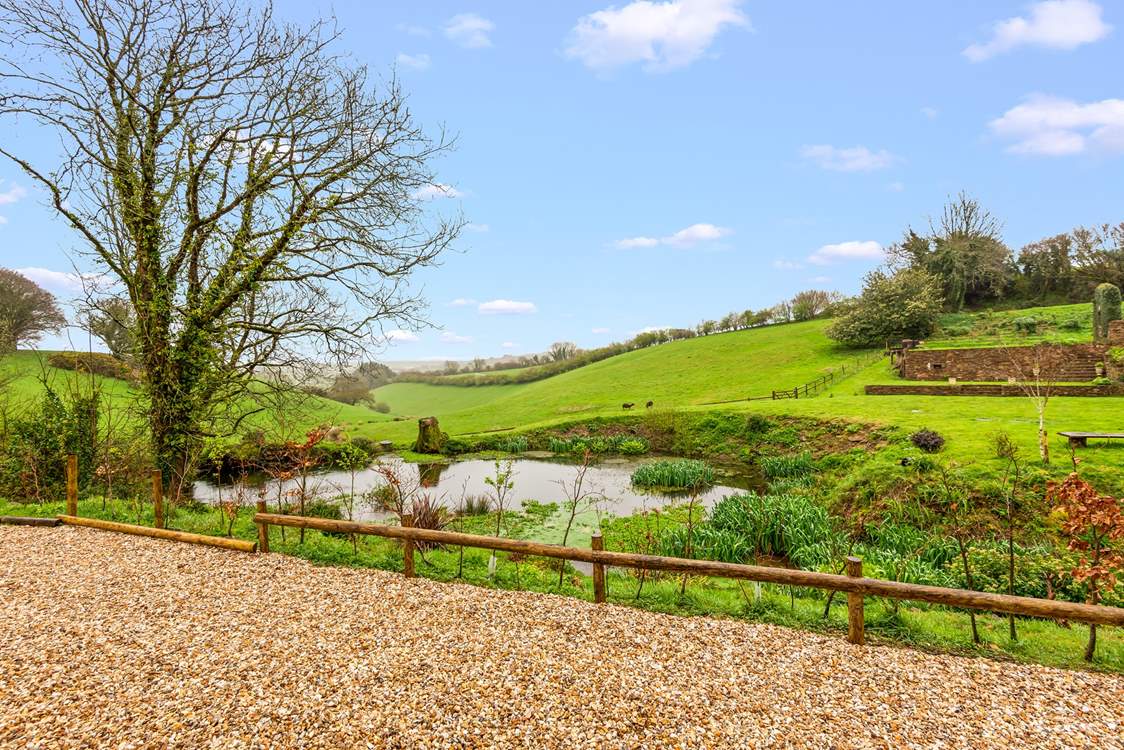 How's this for a splendid view to step out into.