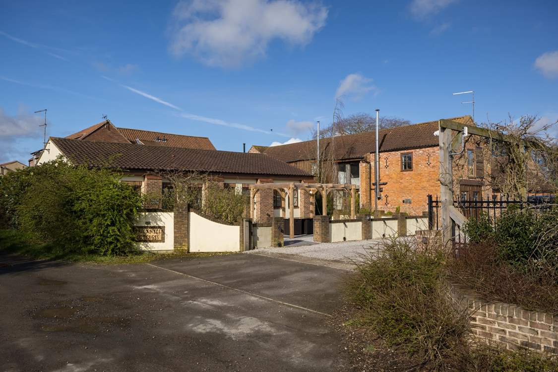 The converted farm buildings have created individually styled cottages.