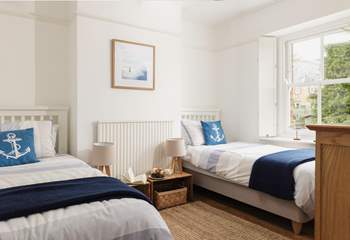 Adults and children alike will be delighted with the spacious twin room.