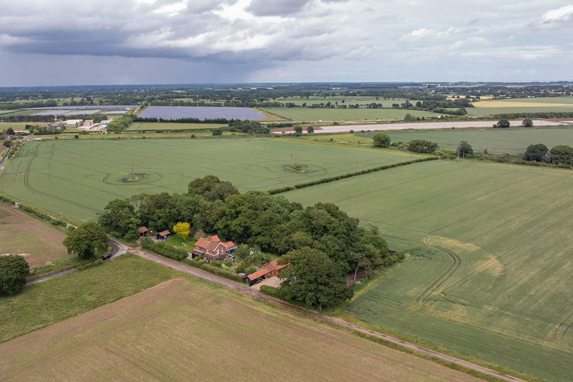 A secluded location yet easily accessible.