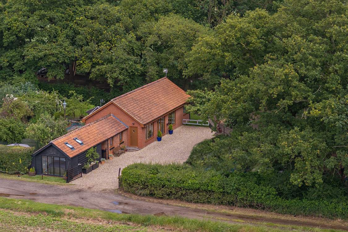 Quiet and secluded with trails and footpaths to explore.