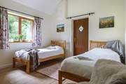 The twin room is ideal for adults or little ones.