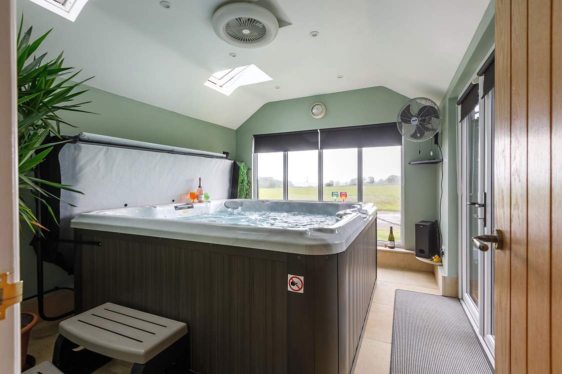 Enjoy the view with a glass of bubbles.