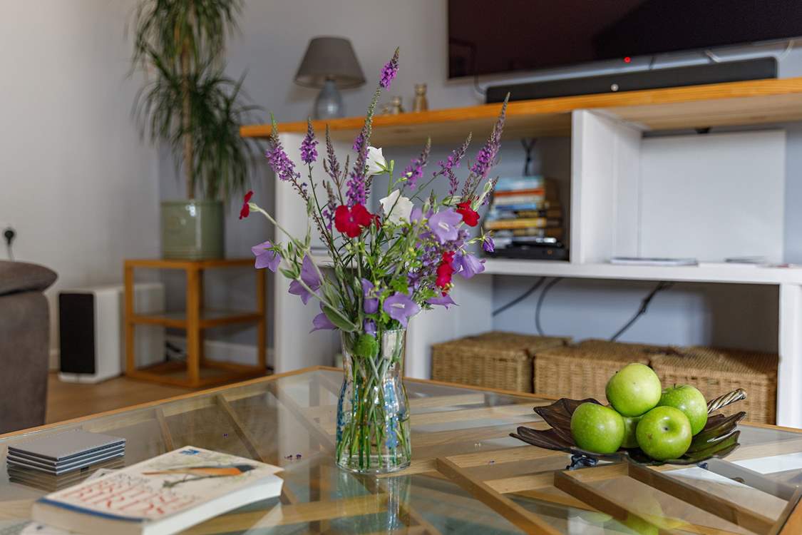 Enjoy your favourite movie in this relaxed space.