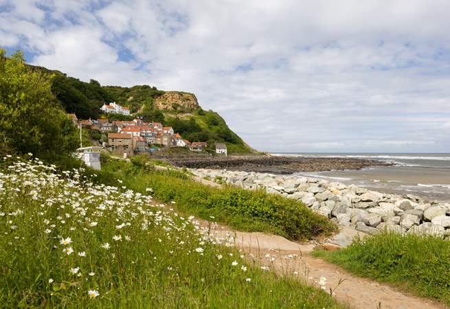There are lots of places to rockpool on the coastline. 