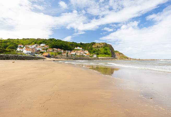 Dip your toes in the lapping waves, or just sit and relax.