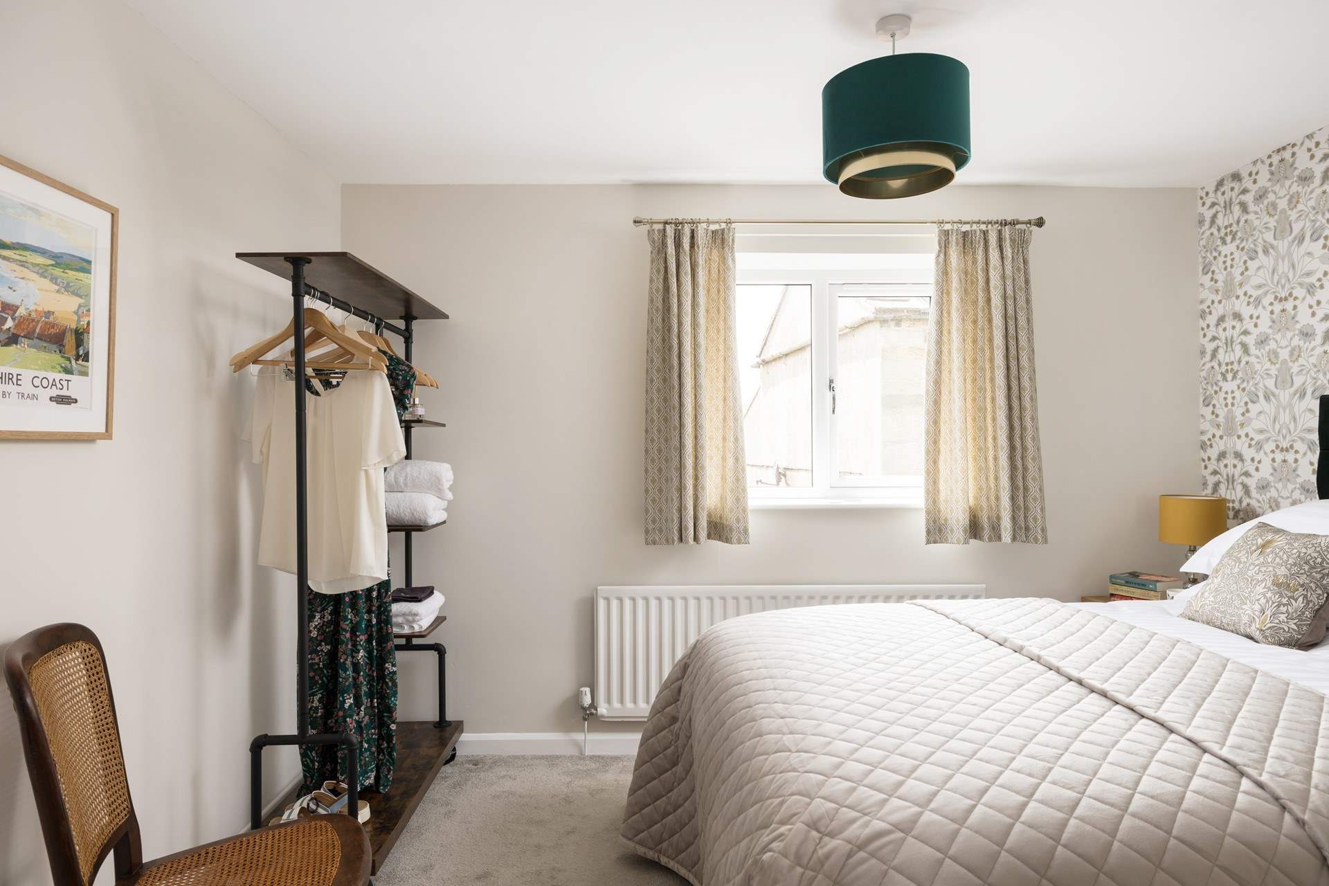 Plenty of room for your holiday wardrobe.