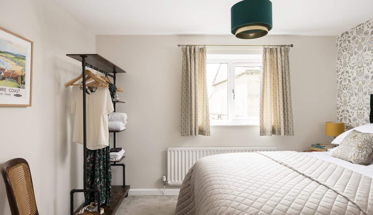 Plenty of room for your holiday wardrobe.