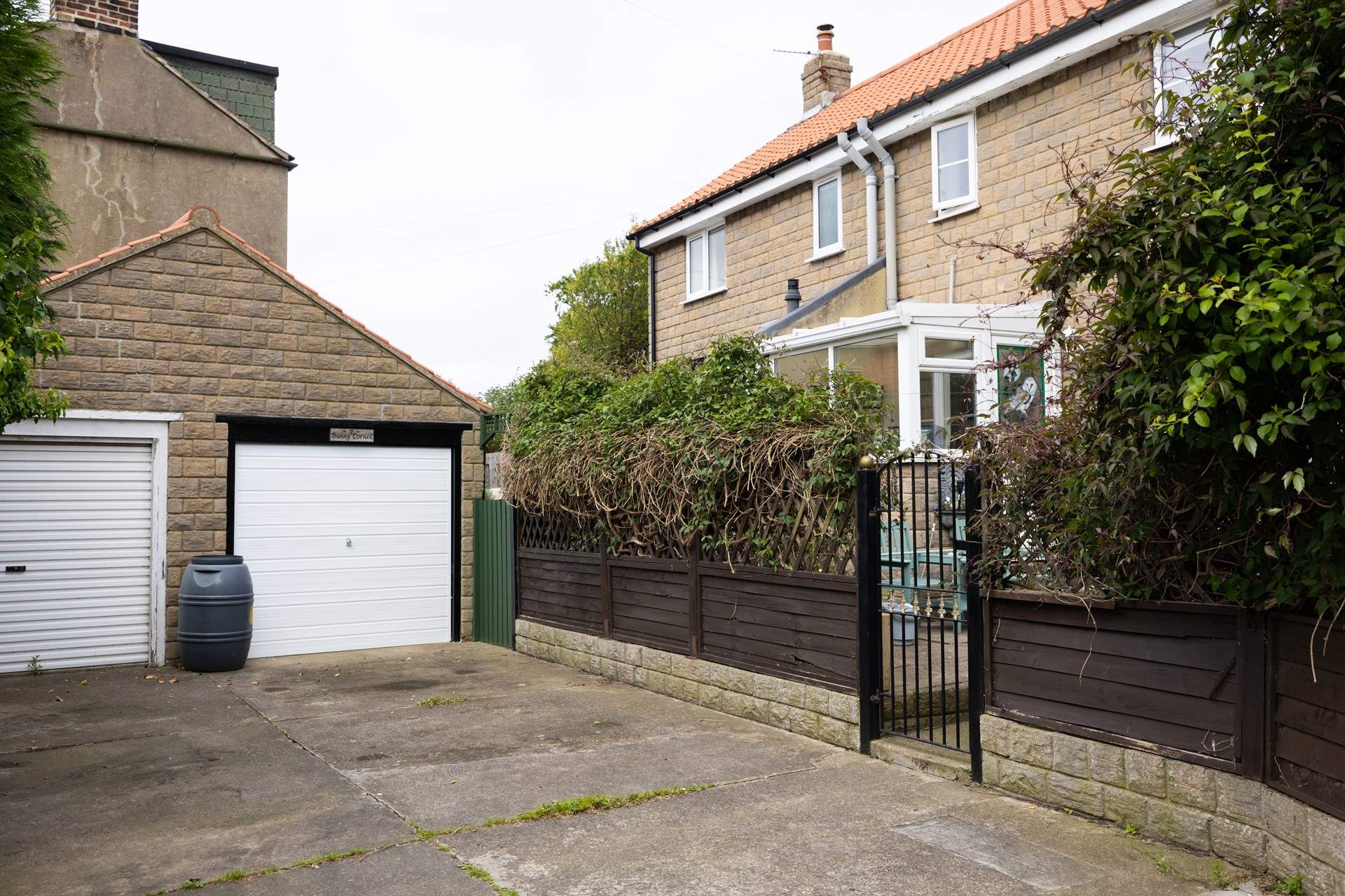 The named parking space behind Sealark.