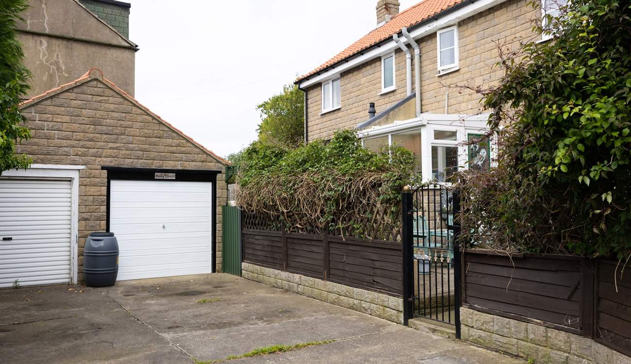 The named parking space behind Sealark.