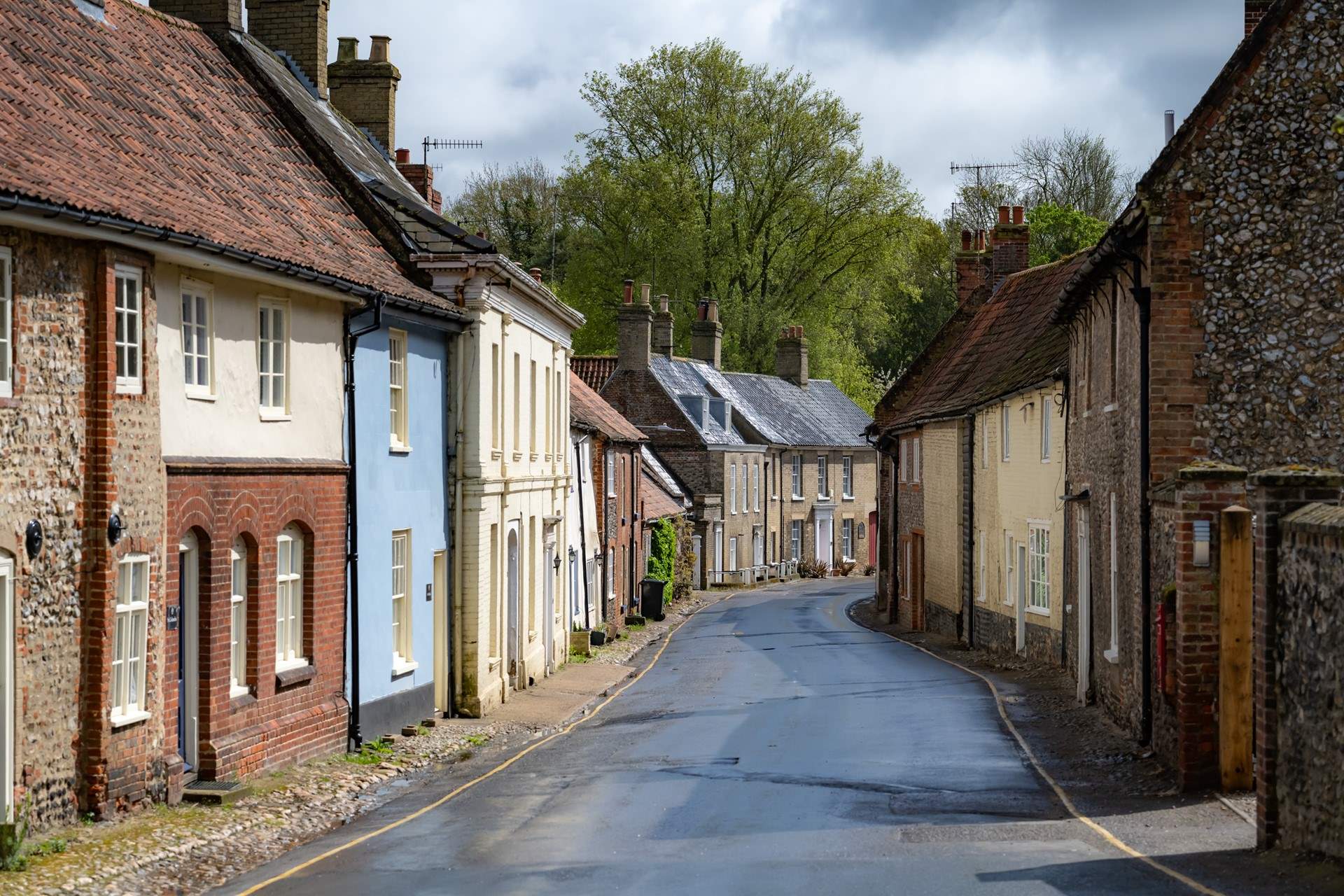 Nearby Walsingham with pretty lanes of Cottages and a famous pilgrimage.