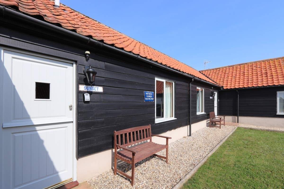 Private entrance into Sunset Lodge