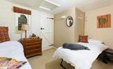 This versatile room offers the option of either a 'zip and link' double or small twin beds. - Thumbnail Image