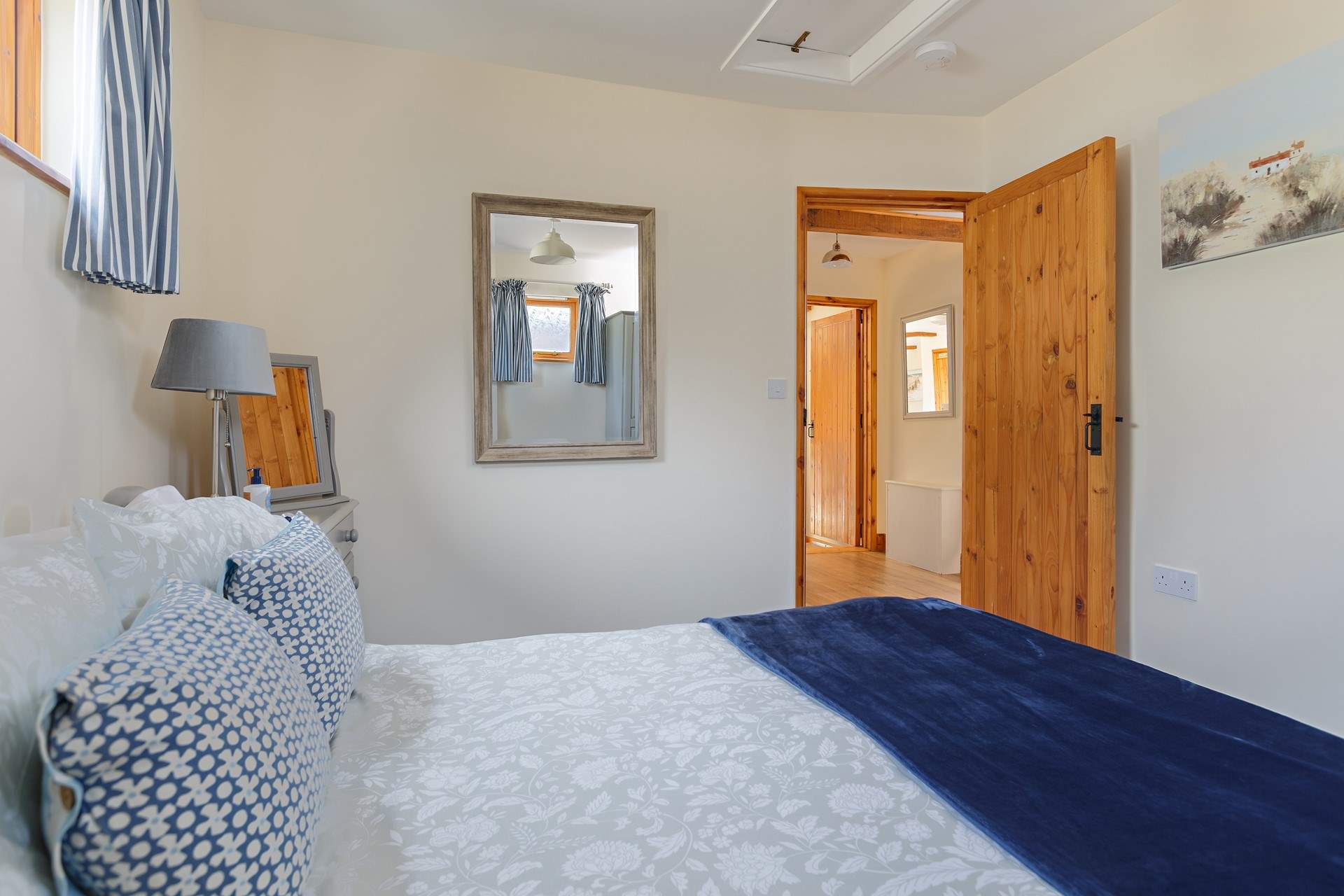 Another double room with a shared bathroom.