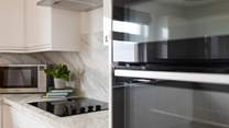 Enjoy all the modern amenities of this Hebridean kitchen. 
